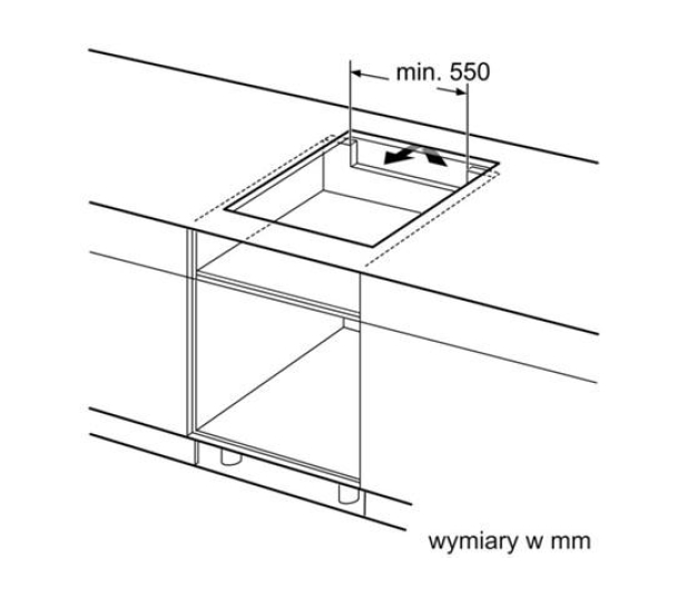 Bosch PIA611F18E czarna indukcyjna - 165890 - zdjęcie 4